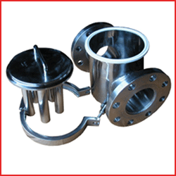 ม่เหล็กชนิดนี้ จะใช้ดักจับโลหะเหล็กที่ไหลภายในท่อ